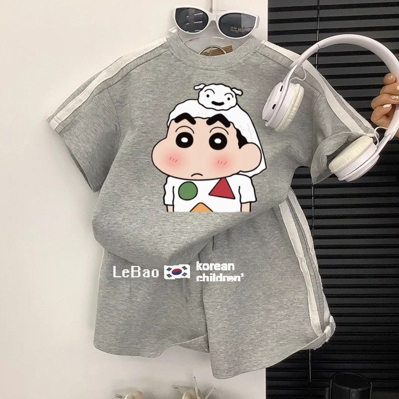 Boyshort Underwear - Kawaii Kids Crayon Shin Chan Print