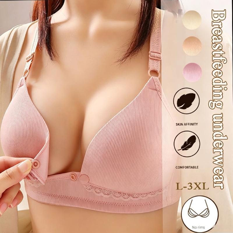 Nursing Bra Sleep - Breastfeeding Women Nursing Bra Maternity Bra