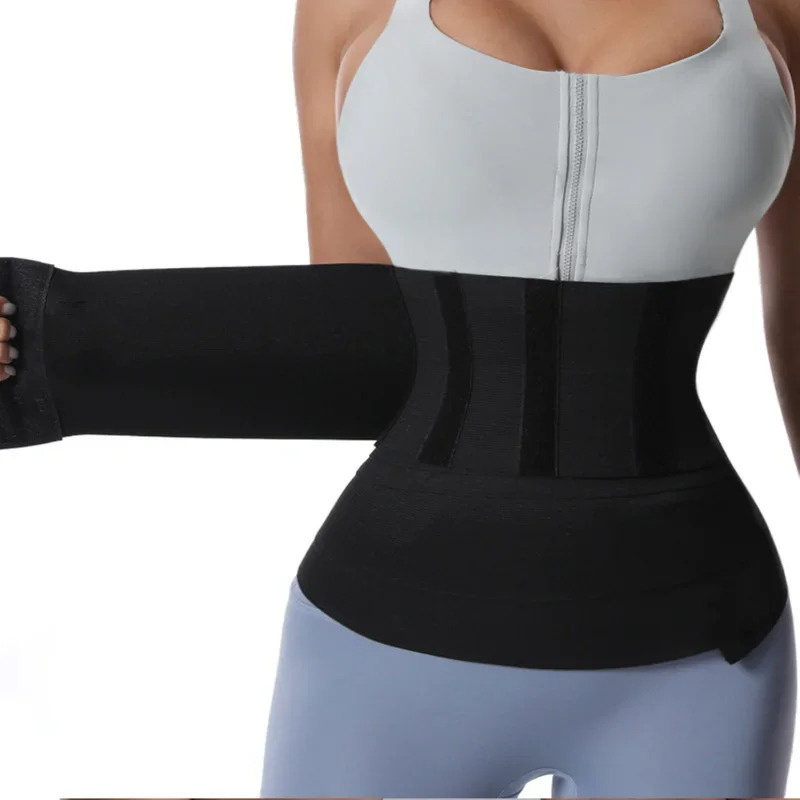 Shapewear Bodysuit Firm - 1/2PCS Waist Bandage Wrap Trimmer Belt