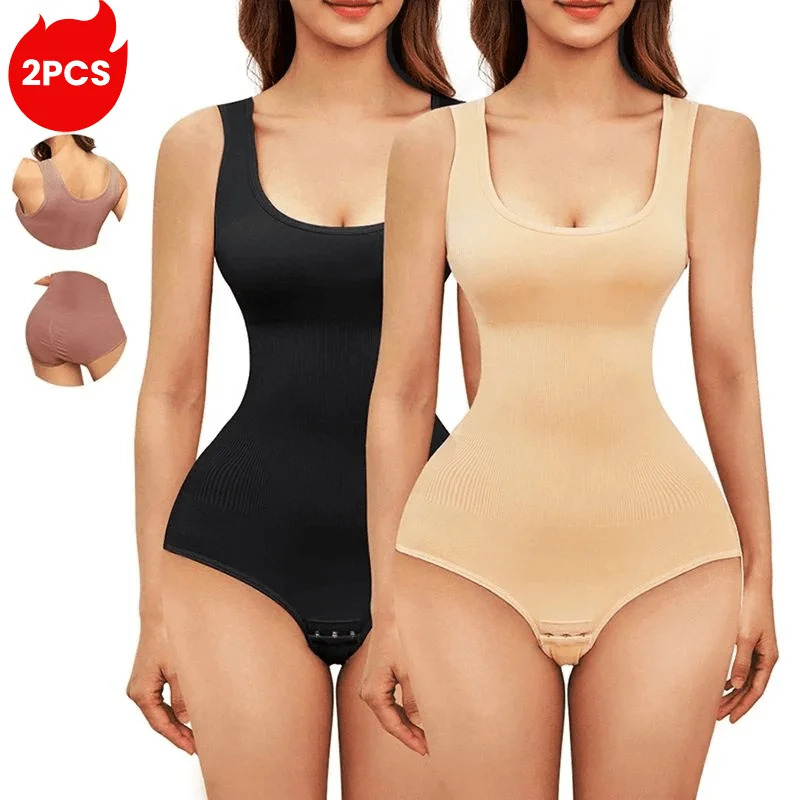 2pcs Body Shapewear For Women  - Seamless Underwear Women บทวิจารณ์และราคา