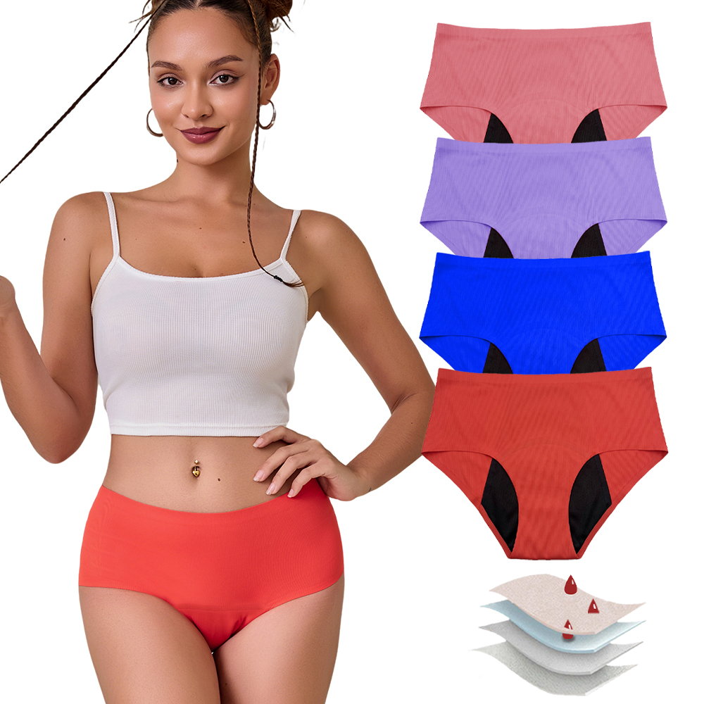 Hot Sale Mid-Rise Seamless Men - Period Panty Absorbent บทวิจารณ์และราคา