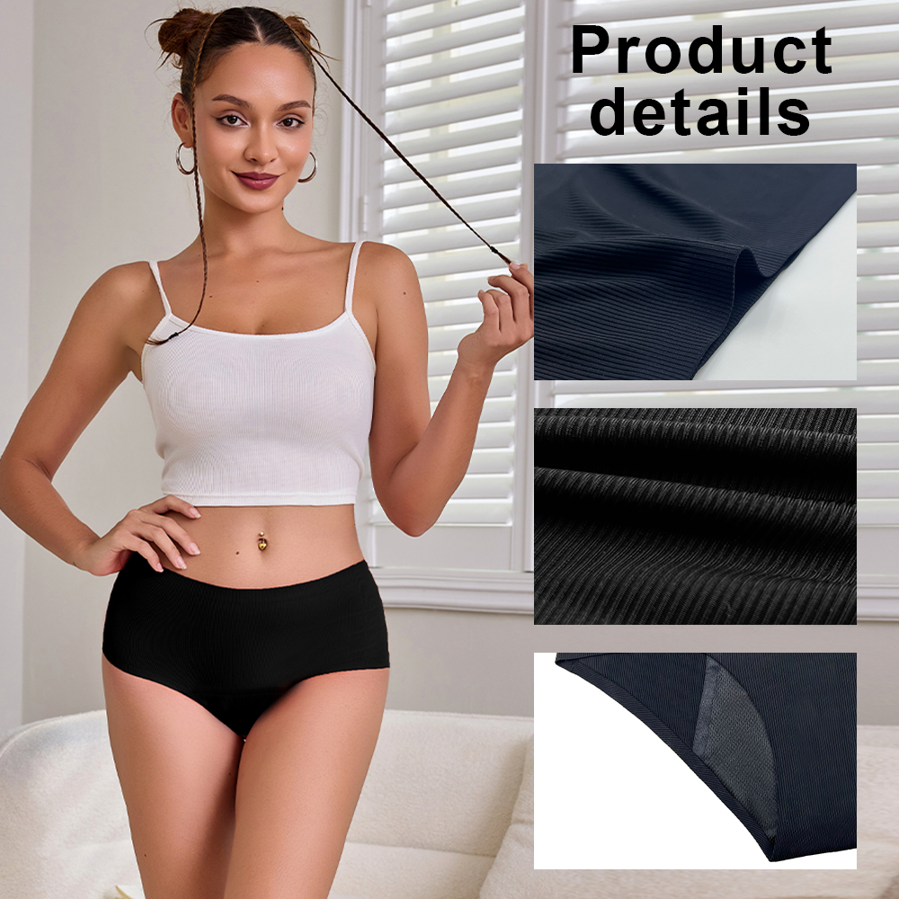 Hot Sale Mid-Rise Seamless Men - Period Panty Absorbent บทวิจารณ์และราคา