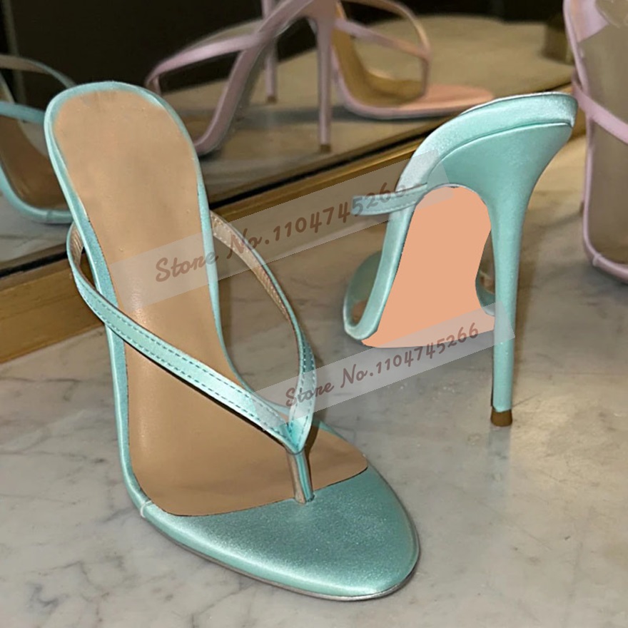 Light Green Satin Clip Toe Hig - Slip Dress Satin บทวิจารณ์และราคา