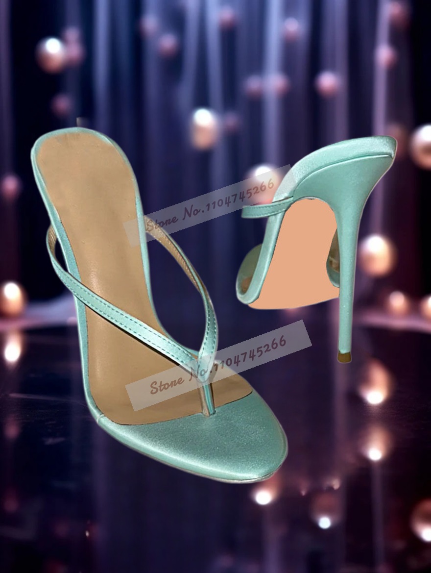 Light Green Satin Clip Toe Hig - Slip Dress Satin บทวิจารณ์และราคา