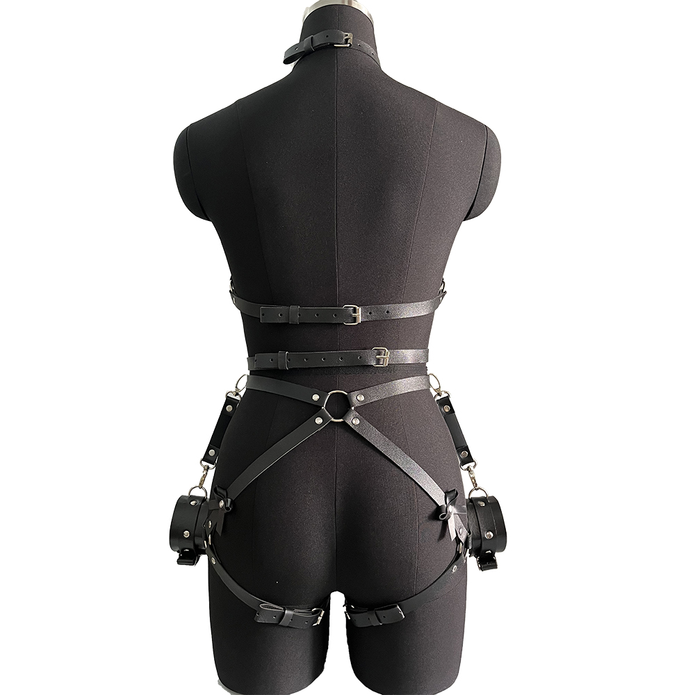 Harness for Women Pu Leather L - Garter Belt Set บทวิจารณ์และราคา