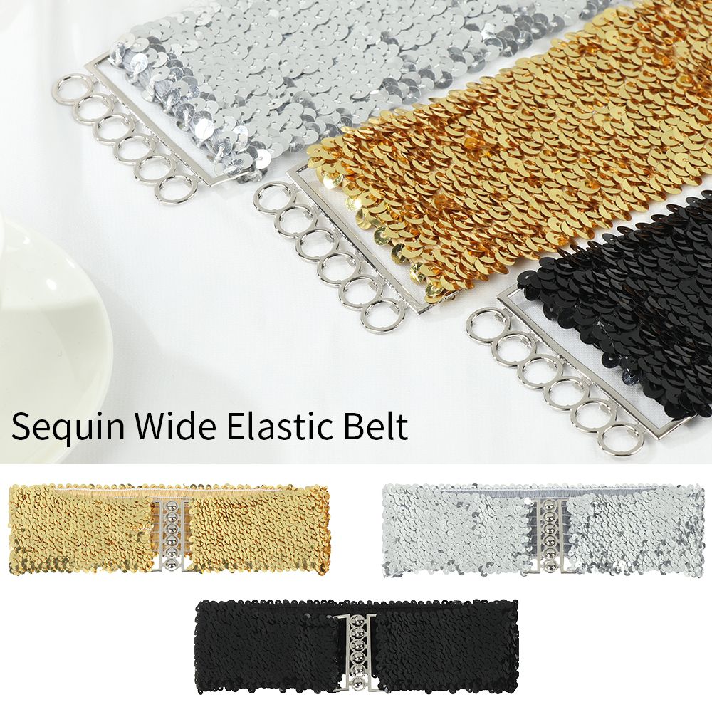 Fashion Cinch Stretch Sequin W - Corset Waist Cinch บทวิจารณ์และราคา