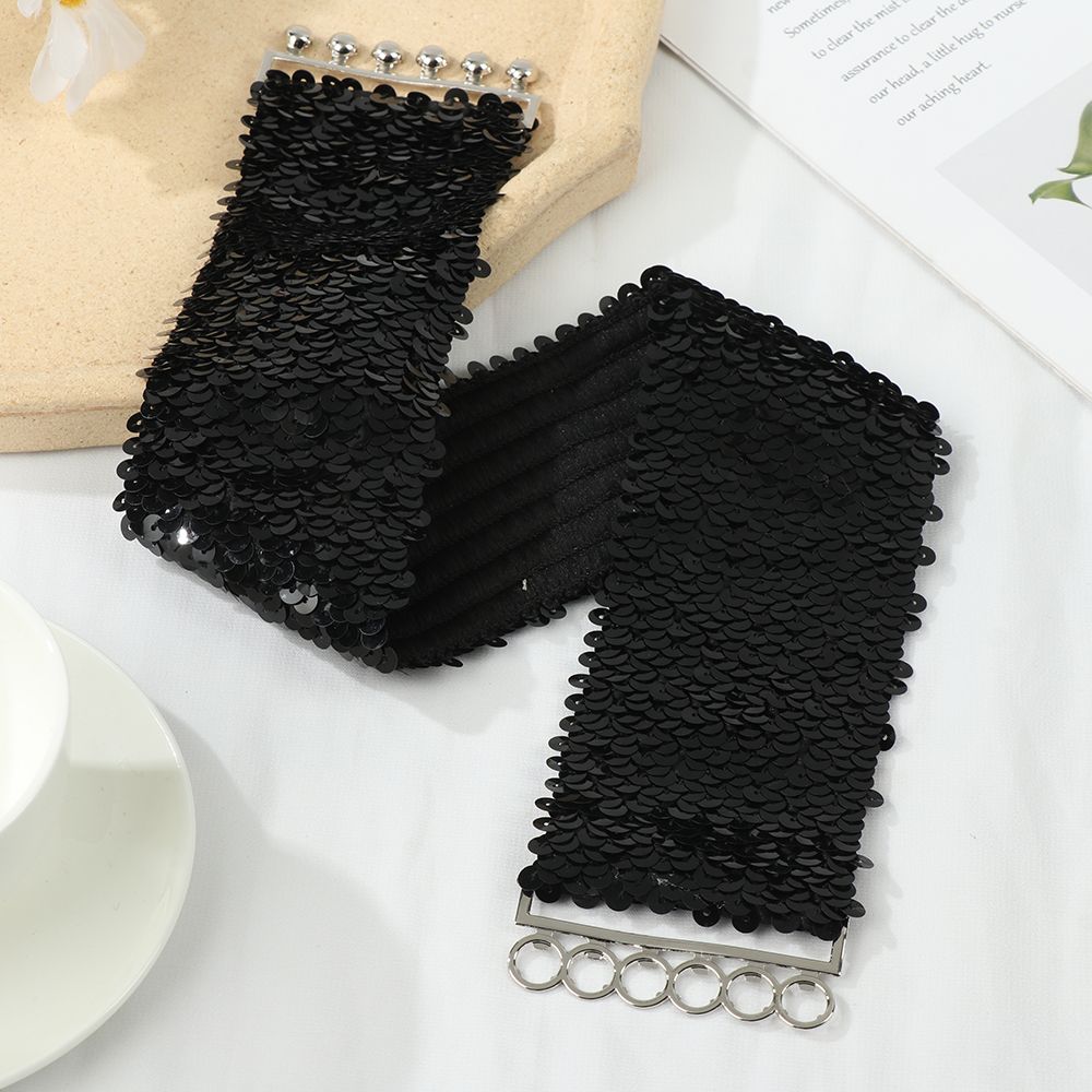 Fashion Cinch Stretch Sequin W - Corset Waist Cinch บทวิจารณ์และราคา