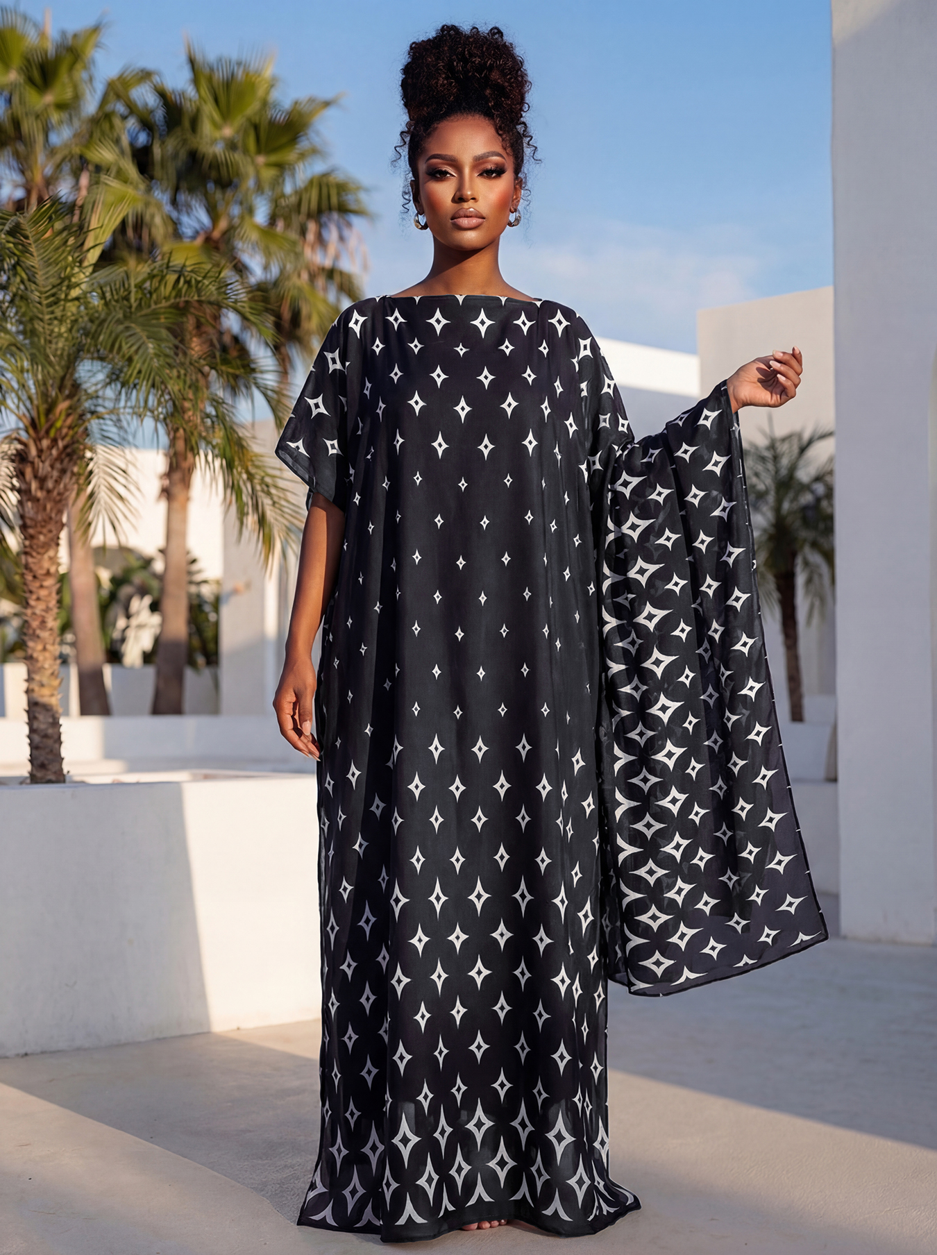 New Style Long Loose Silk Blen - Robe Silk Women บทวิจารณ์และราคา