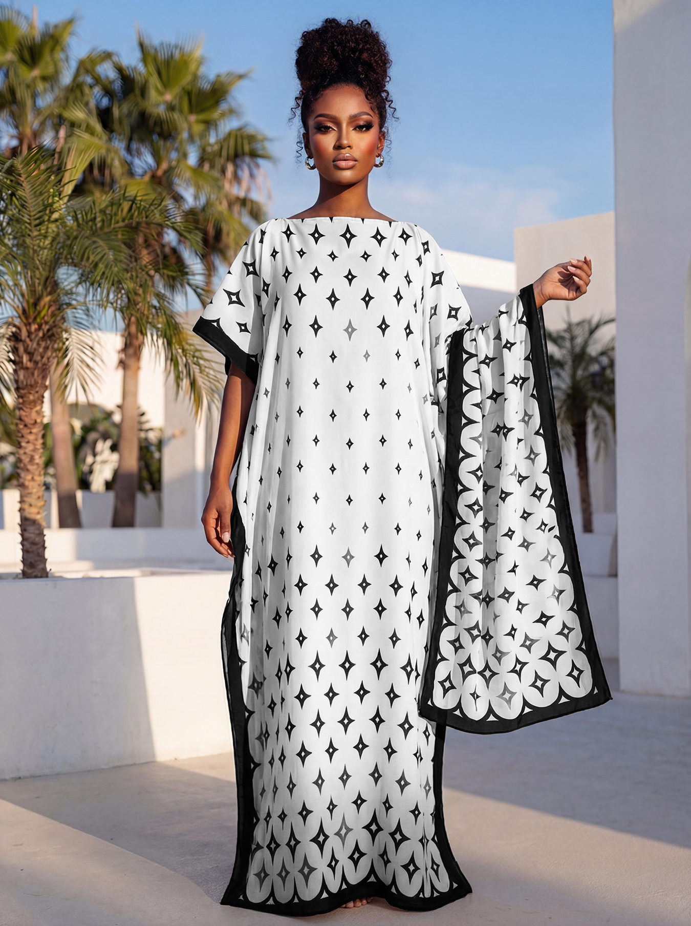 New Style Long Loose Silk Blen - Robe Silk Women บทวิจารณ์และราคา