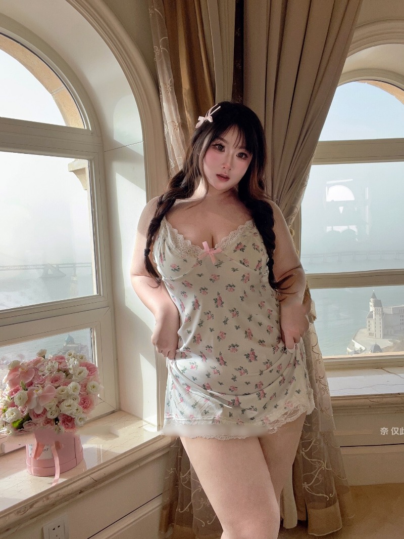 Women's Sexy Plus Size Lingeri - Babydoll Chemise Night บทวิจารณ์และราคา
