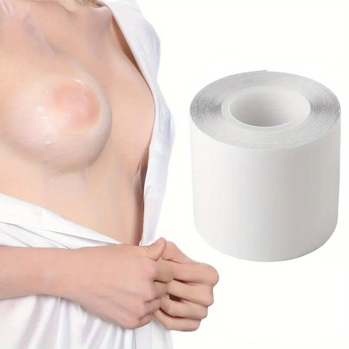 Skin Friendly Invisible Boob T - Nipple Cover Pasties บทวิจารณ์และราคา