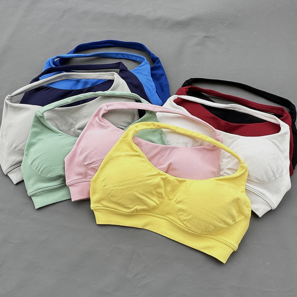 Sports Bra Women Seamless Halt - Seamless Underwear Women บทวิจารณ์และราคา