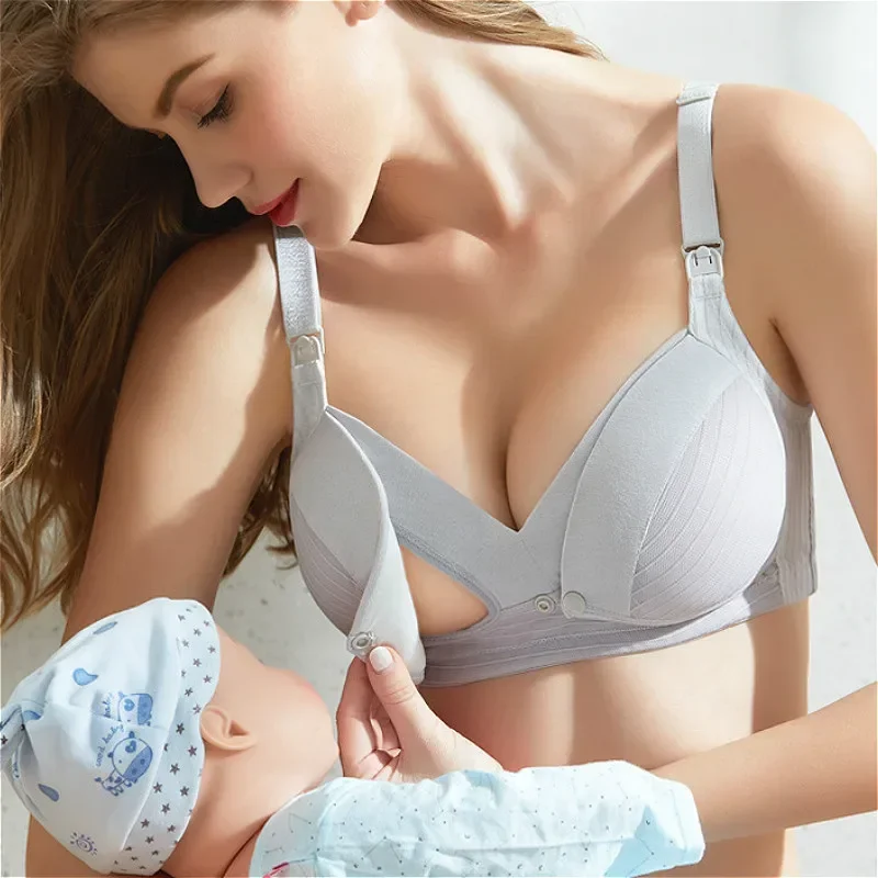 Maternity Nursing Bra Pregnant - Nursing Bra Sleep บทวิจารณ์และราคา