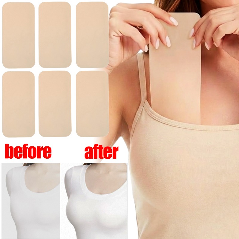 Silicone Breast Lift Tape Self - Push Up Bra Padded บทวิจารณ์และราคา