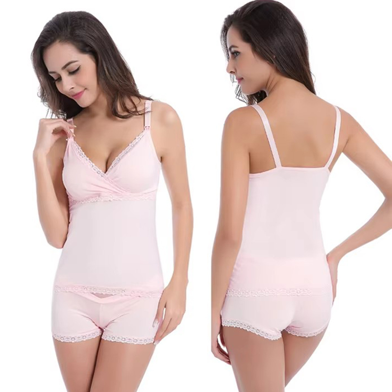 Maternity Clothes Women's Slee - Nursing Bra Sleep บทวิจารณ์และราคา