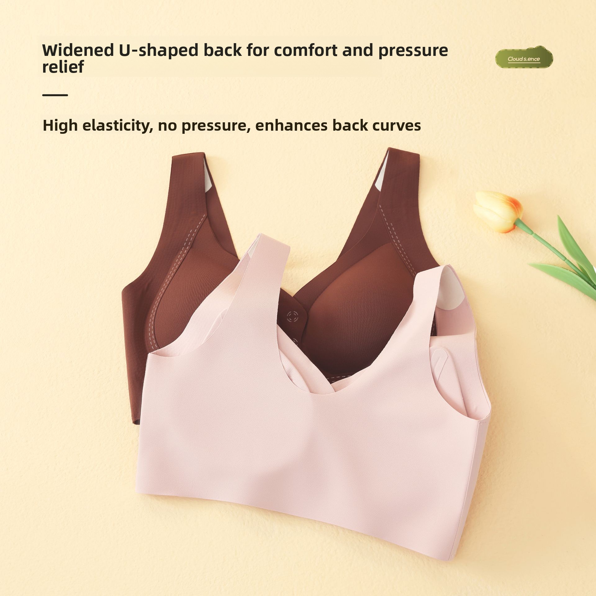Soft Support Nursing Bra with  - Push Up Bra Padded บทวิจารณ์และราคา
