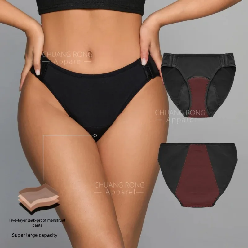 Plus Size Women's Easy-On Snap - Period Panty Absorbent บทวิจารณ์และราคา