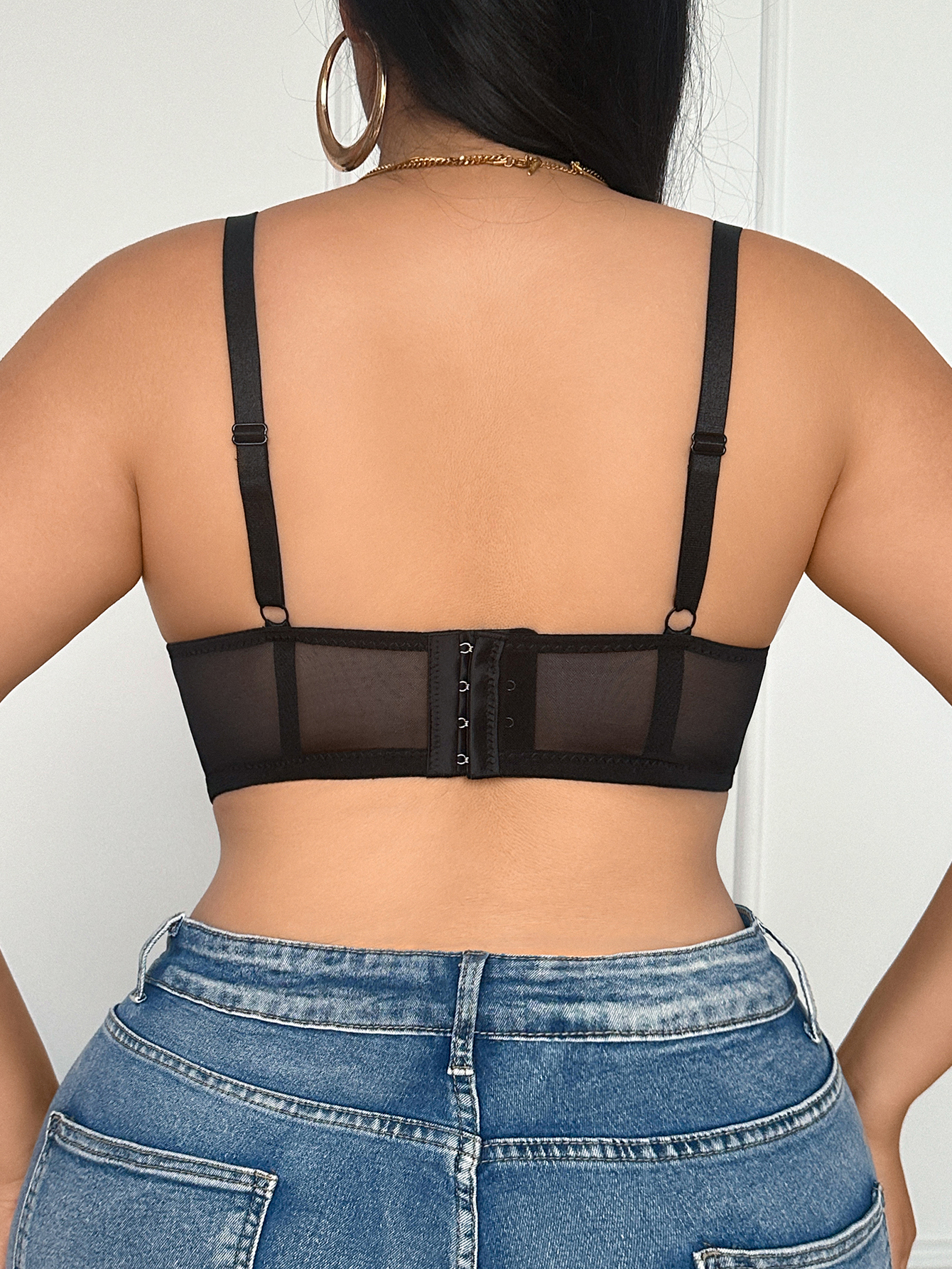 Wide Strap Plus Size Women Bra - Push Up Bra Padded บทวิจารณ์และราคา