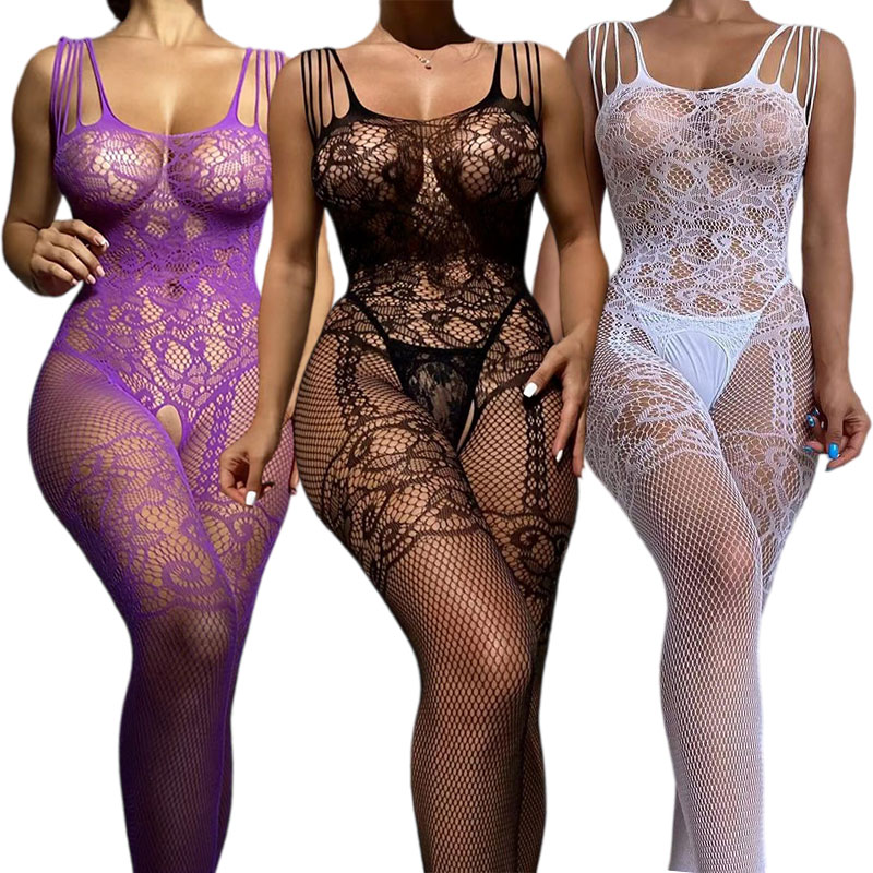 Women Fancy Sexy Lingerie Tran - Bodystocking Fishnet บทวิจารณ์และราคา