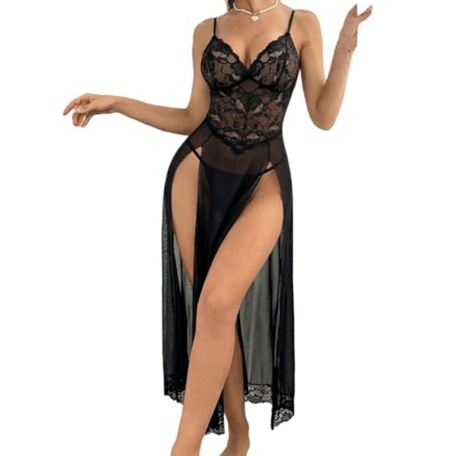 Avidlove Women Lingerie Dress  - Babydoll Chemise Night บทวิจารณ์และราคา