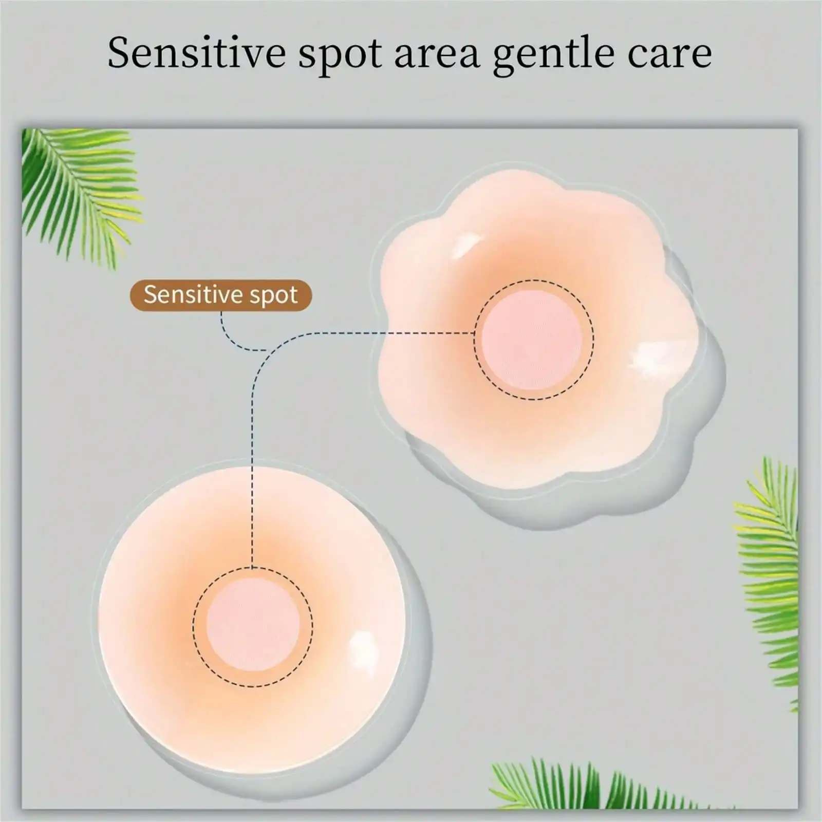 12 Reusable Seamless Silicone  - Silicone Bra Adhesive บทวิจารณ์และราคา