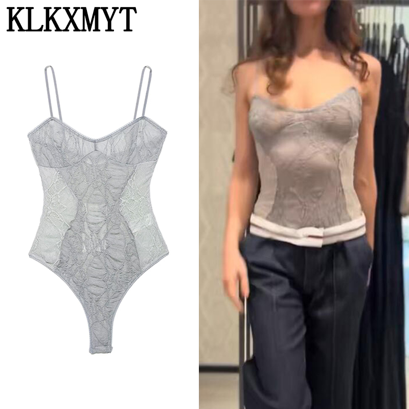 KLKXMYT Women Lace Patchwork B - Cami Top Lace บทวิจารณ์และราคา