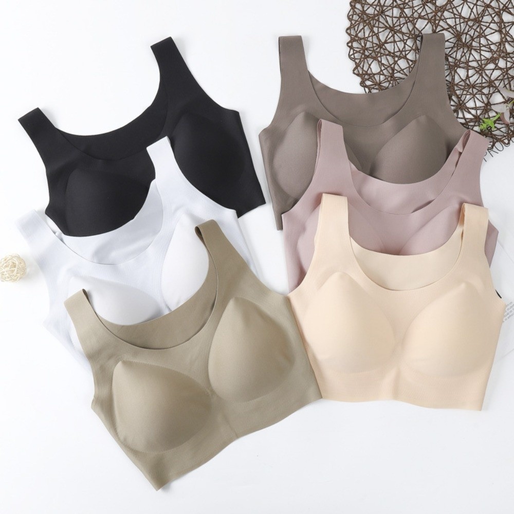 Soft Close-fitting Wireless Br - Bralette Wireless Soft บทวิจารณ์และราคา