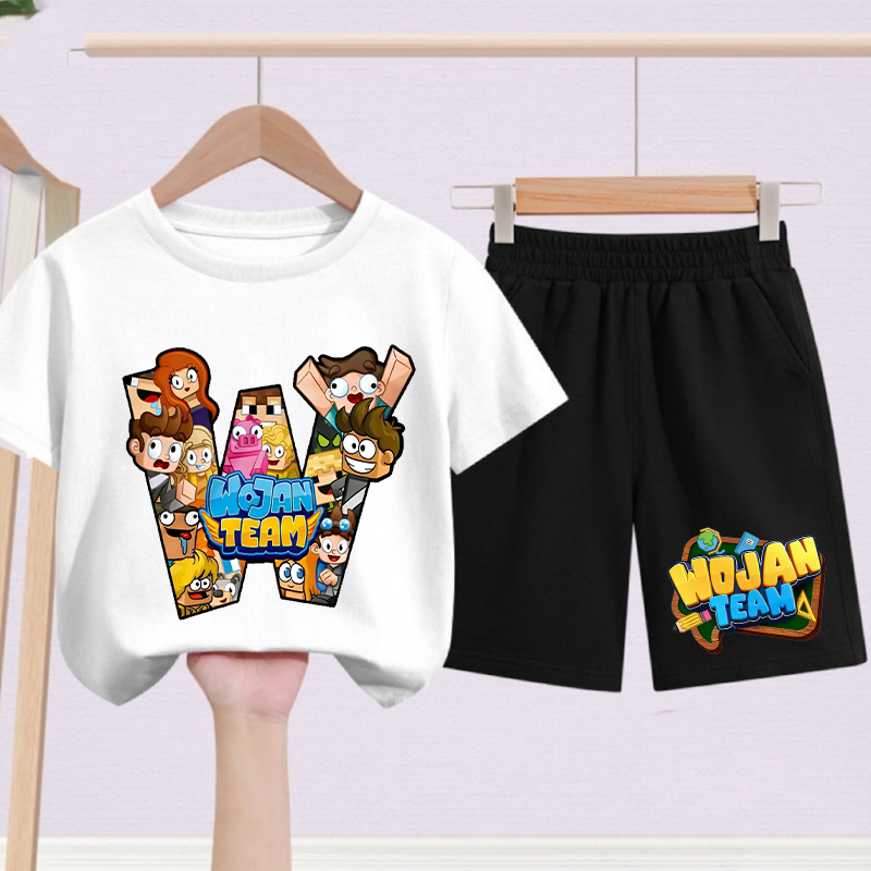 2pcs Wojan Team Kids T-shirts  - Boyshort Underwear บทวิจารณ์และราคา
