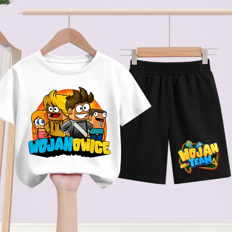 2pcs Wojan Team Kids T-shirts  - Boyshort Underwear บทวิจารณ์และราคา