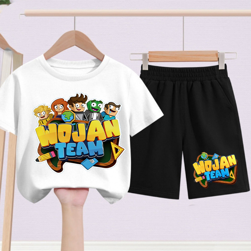 2pcs Wojan Team Kids T-shirts  - Boyshort Underwear บทวิจารณ์และราคา