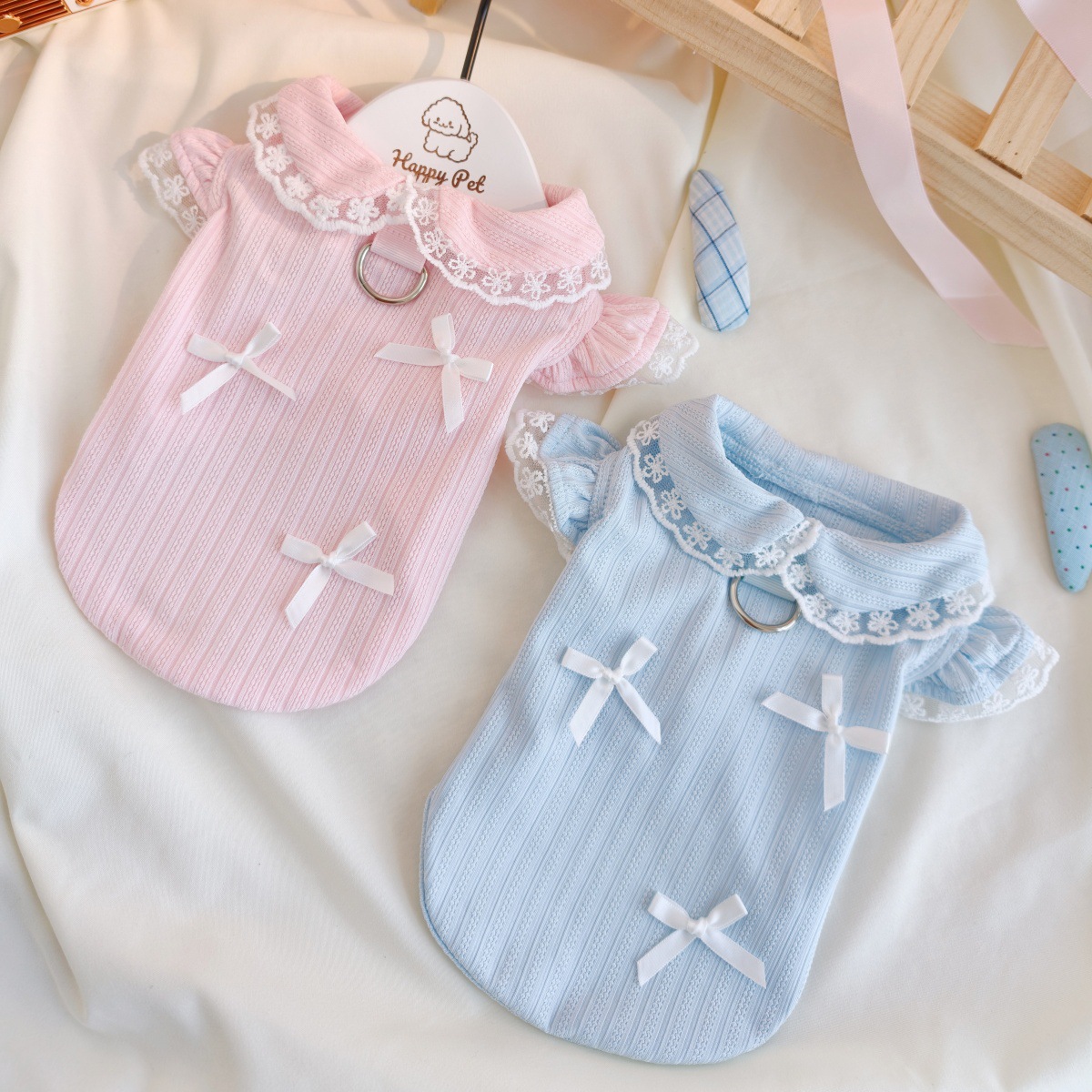 Pet Spring Lace Bow Vest Can P - Lace Teddy Lingerie บทวิจารณ์และราคา