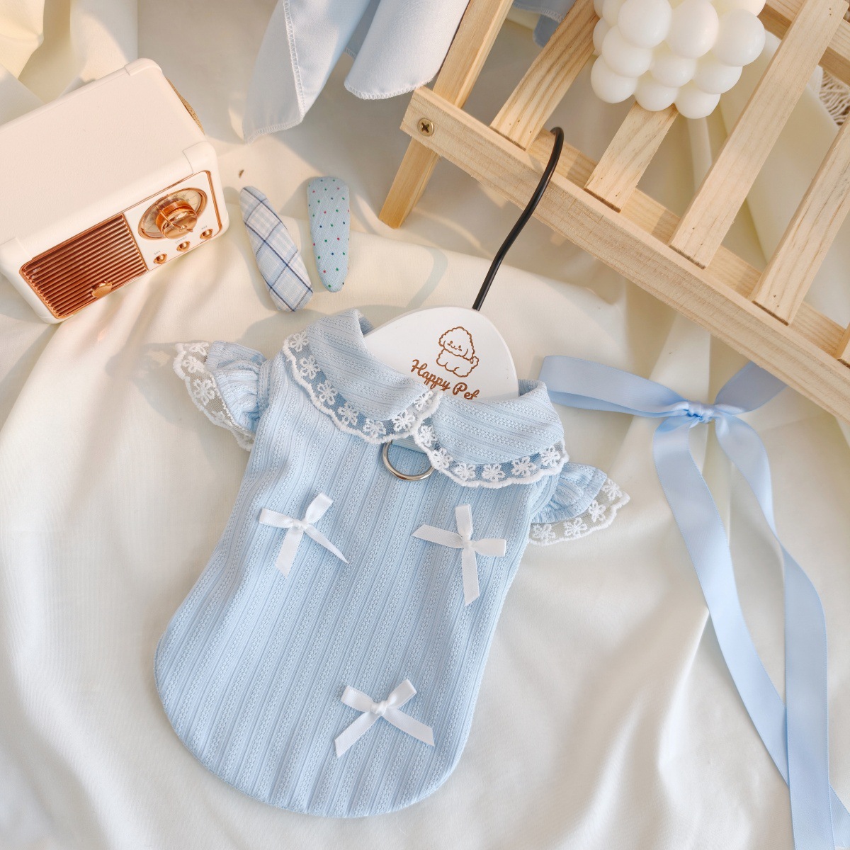 Pet Spring Lace Bow Vest Can P - Lace Teddy Lingerie บทวิจารณ์และราคา