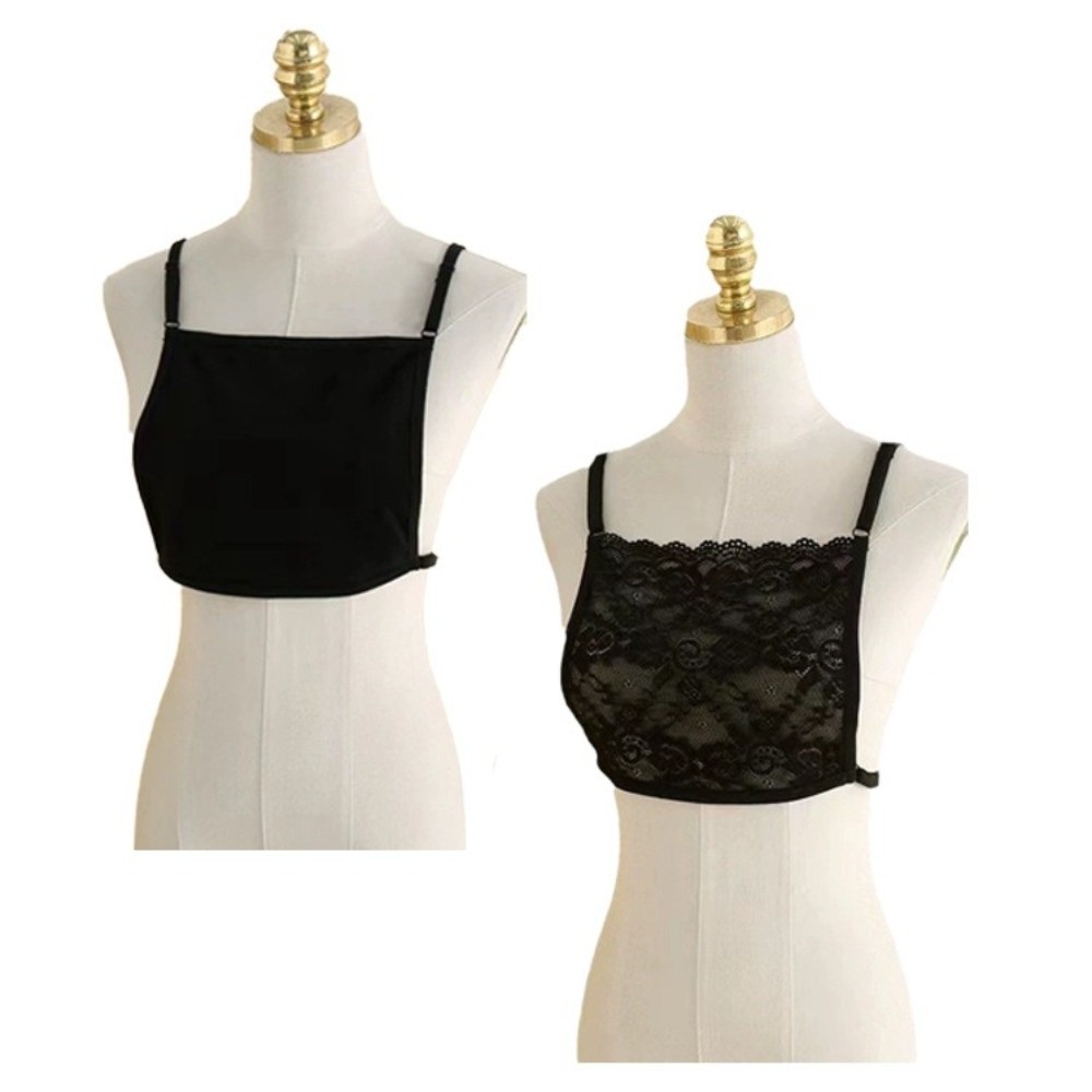 Lace Fake Collar Accessory Bre - Cami Top Lace บทวิจารณ์และราคา