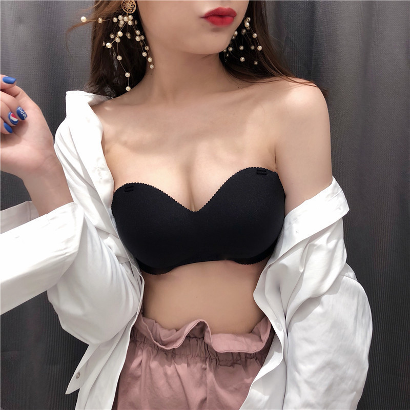 Sexy Backless Invisible Bra Pu - Strapless Bra Backless บทวิจารณ์และราคา