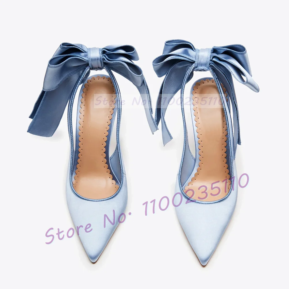 White Sleek Satin Pointed Toe  - Slip Dress Satin บทวิจารณ์และราคา