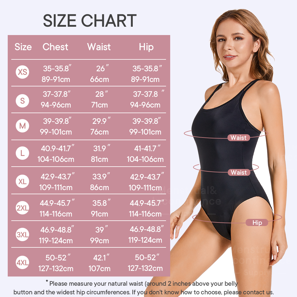 Women's Period Swimwear One Pi - Period Panty Absorbent บทวิจารณ์และราคา
