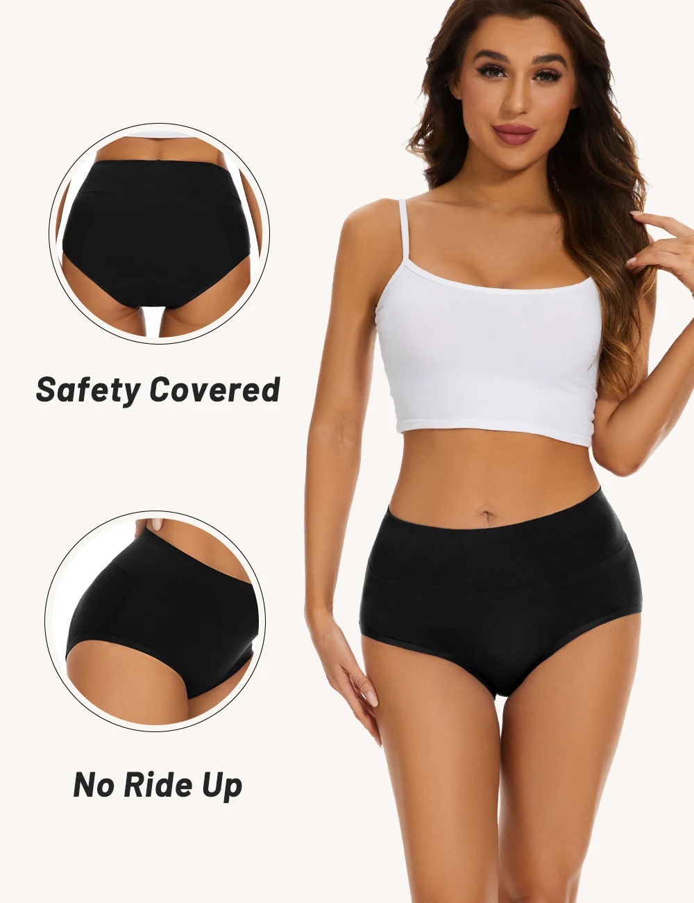3PCS/lot Menstrual Panties For - Period Panty Absorbent บทวิจารณ์และราคา