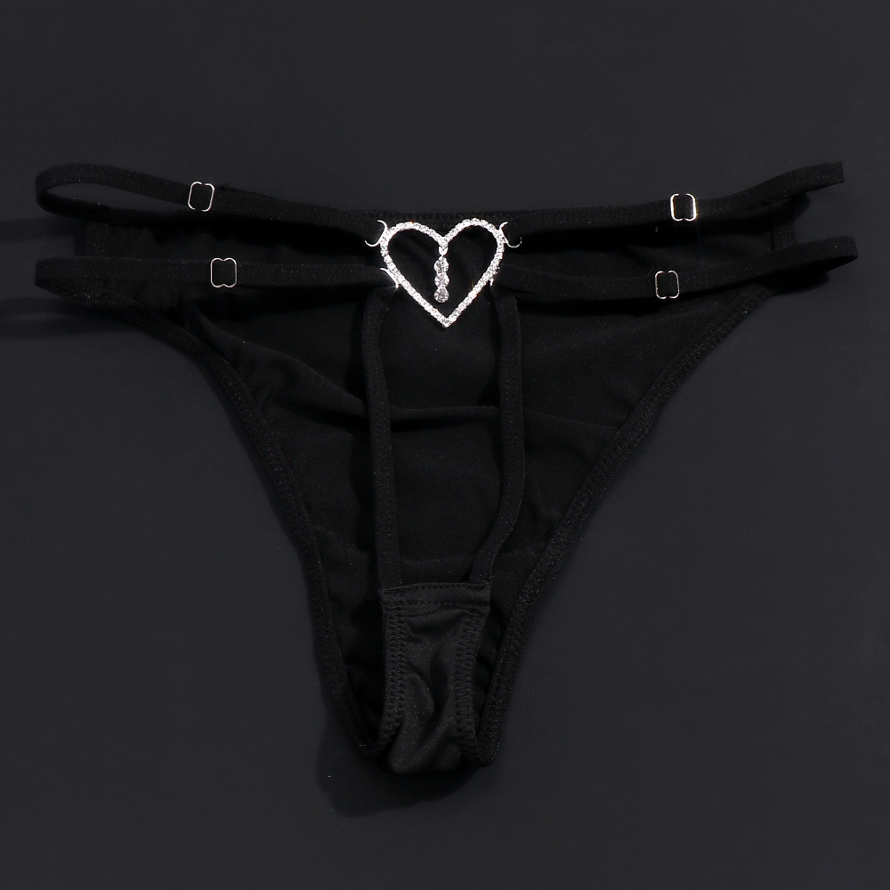 Heart Thong Swimsuit Panty Wom - Thong Bikini Women บทวิจารณ์และราคา