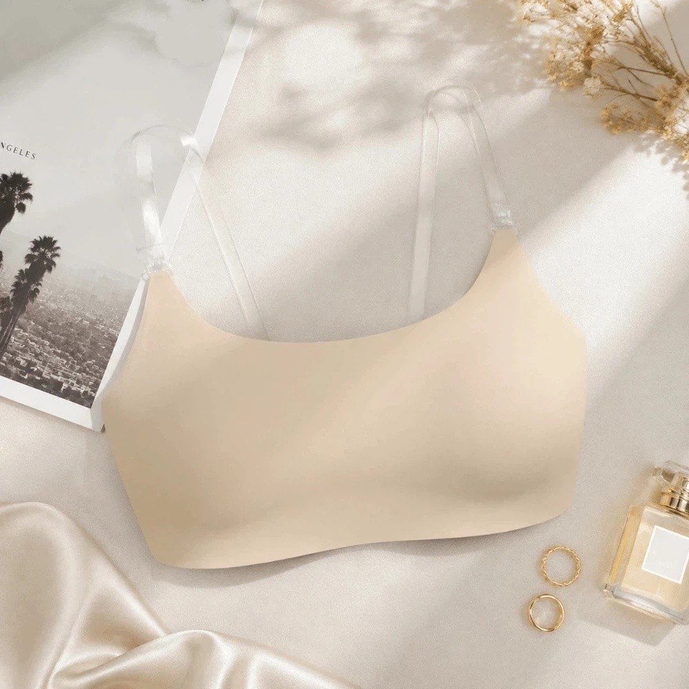 Lingerie Invisible Strap Wirel - Strapless Bra Backless บทวิจารณ์และราคา