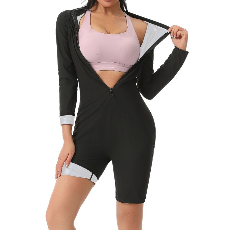 Women Hot Thermal Fat Burning  - Shapewear Bodysuit Firm บทวิจารณ์และราคา