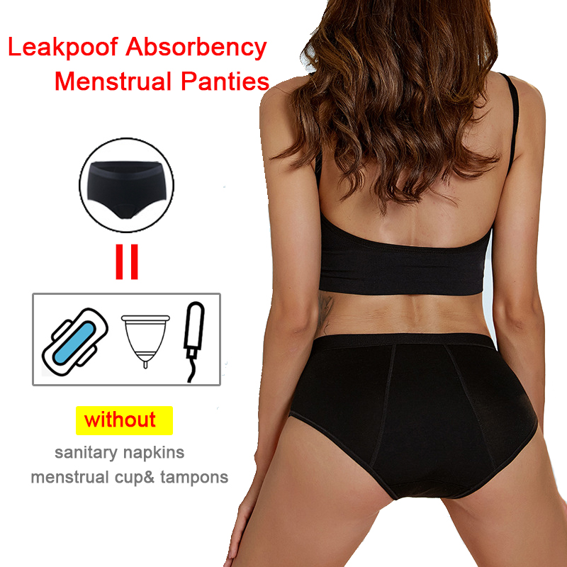 3Pcs Heavy Flow Menstrual Pant - Period Panty Absorbent บทวิจารณ์และราคา