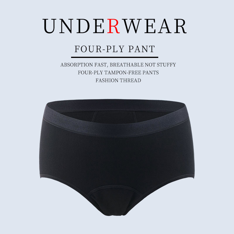 3Pcs Heavy Flow Menstrual Pant - Period Panty Absorbent บทวิจารณ์และราคา