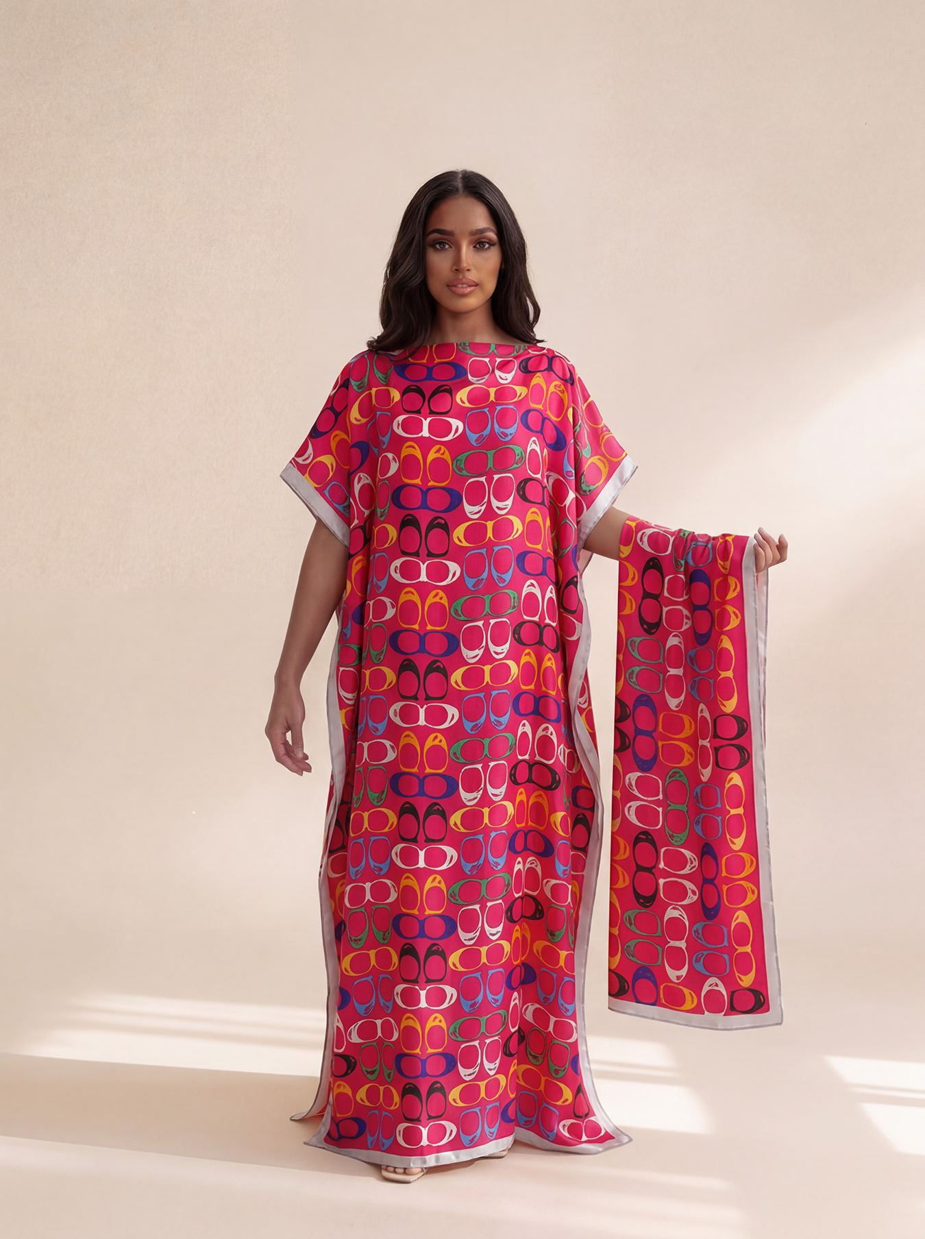 New Style Long Loose Silk Blen - Robe Silk Women บทวิจารณ์และราคา