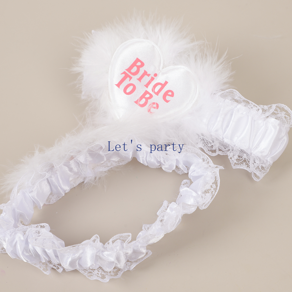 1Pcs Sexy Lace Bride To Be Gar - Garter Belt Set บทวิจารณ์และราคา