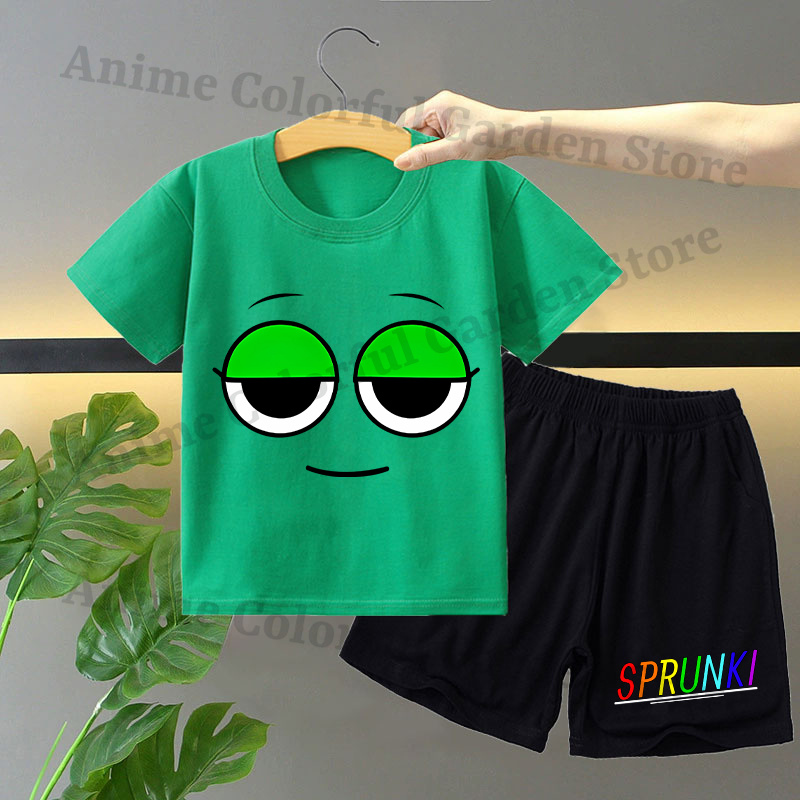 Sprunki 2pcs T-shirt and Short - Boyshort Underwear บทวิจารณ์และราคา
