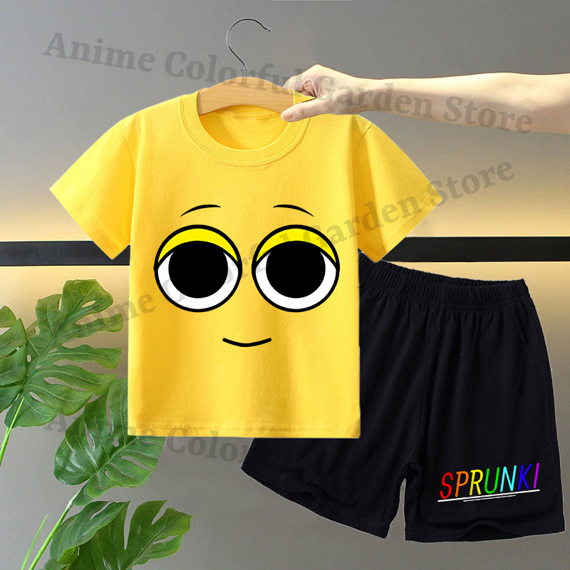 Sprunki 2pcs T-shirt and Short - Boyshort Underwear บทวิจารณ์และราคา
