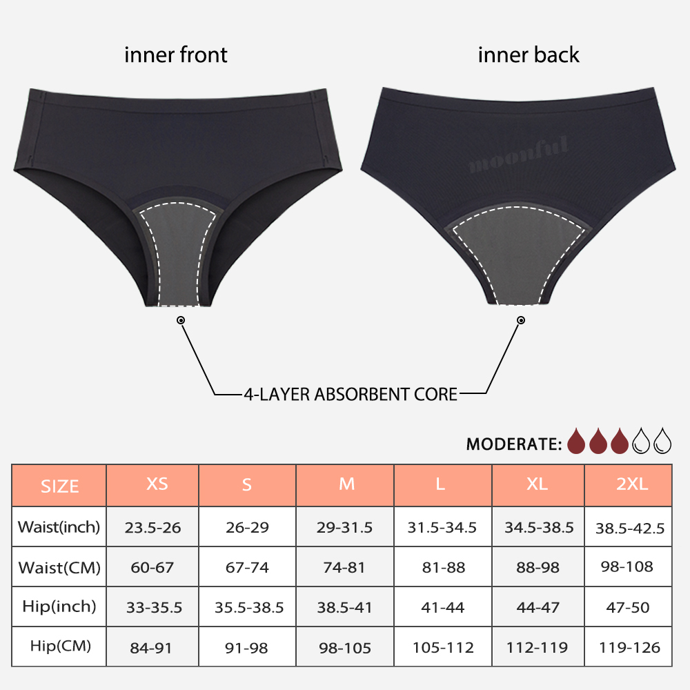 Seamless Menstruation Panties  - Seamless Underwear Women บทวิจารณ์และราคา