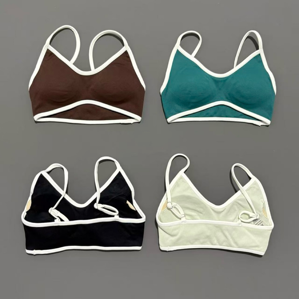 HISTELLO Sports Bra Women Sexy - Seamless Underwear Women บทวิจารณ์และราคา