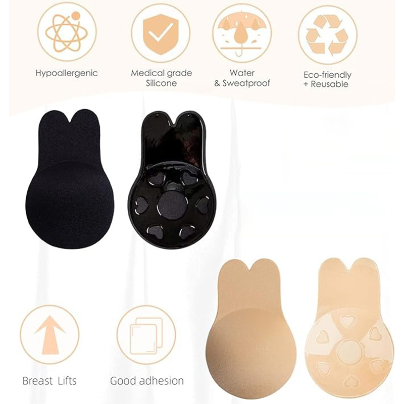 FallSweet 1 Pair Women's Invis - Silicone Bra Adhesive บทวิจารณ์และราคา