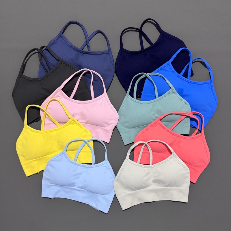 Histello Backless Sports Bra W - Seamless Underwear Women บทวิจารณ์และราคา